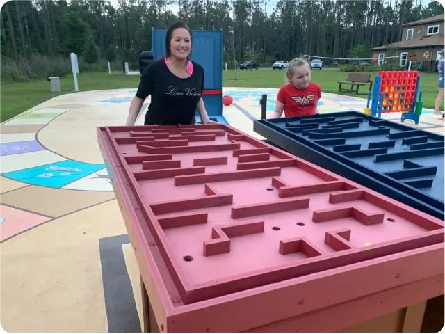 outdoor concrete never be bored game